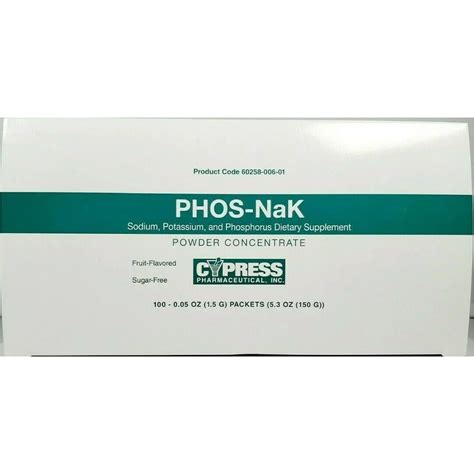 phos-nak|Potassium phosphate and sodium phosphate